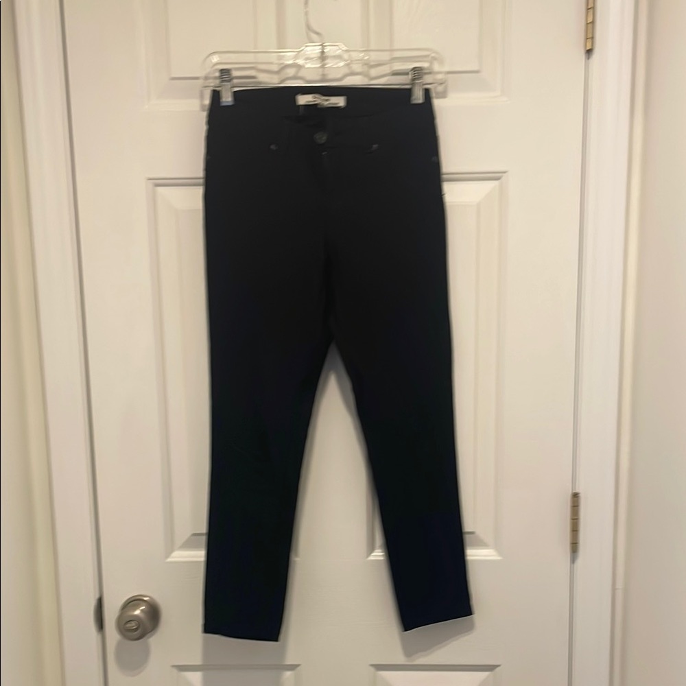 Black Crop Stretch Skinny Jeggings
